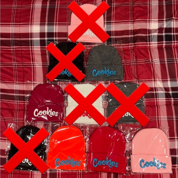 Cookies Accessories Cookies Beanie Many Colors Available Fast Ship